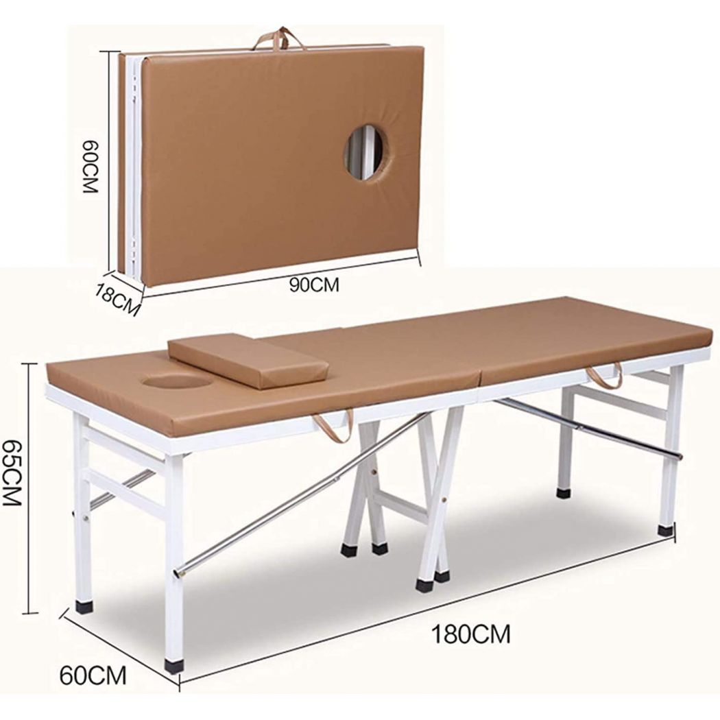 Beauty Salon Adjustable Physical Therapy Massage Table 